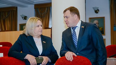 Заседание Законодательного Собрания Оренбургской области